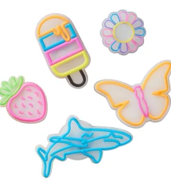 Crocs Vedhæng - Light Up Sommer - 5-pak