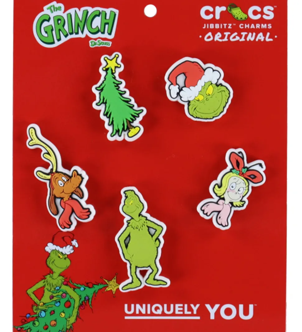 Crocs Vedhæng - The Grinch - 5-pak
