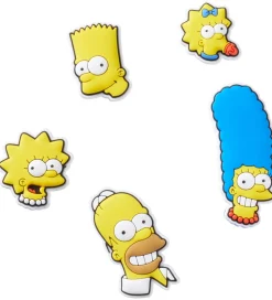 Crocs Vedhæng - The Simpsons - 5-pak