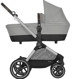 Cybex Klapvogn/Barnevogn - Eos Lux - 2-i-1 - Stone Grey