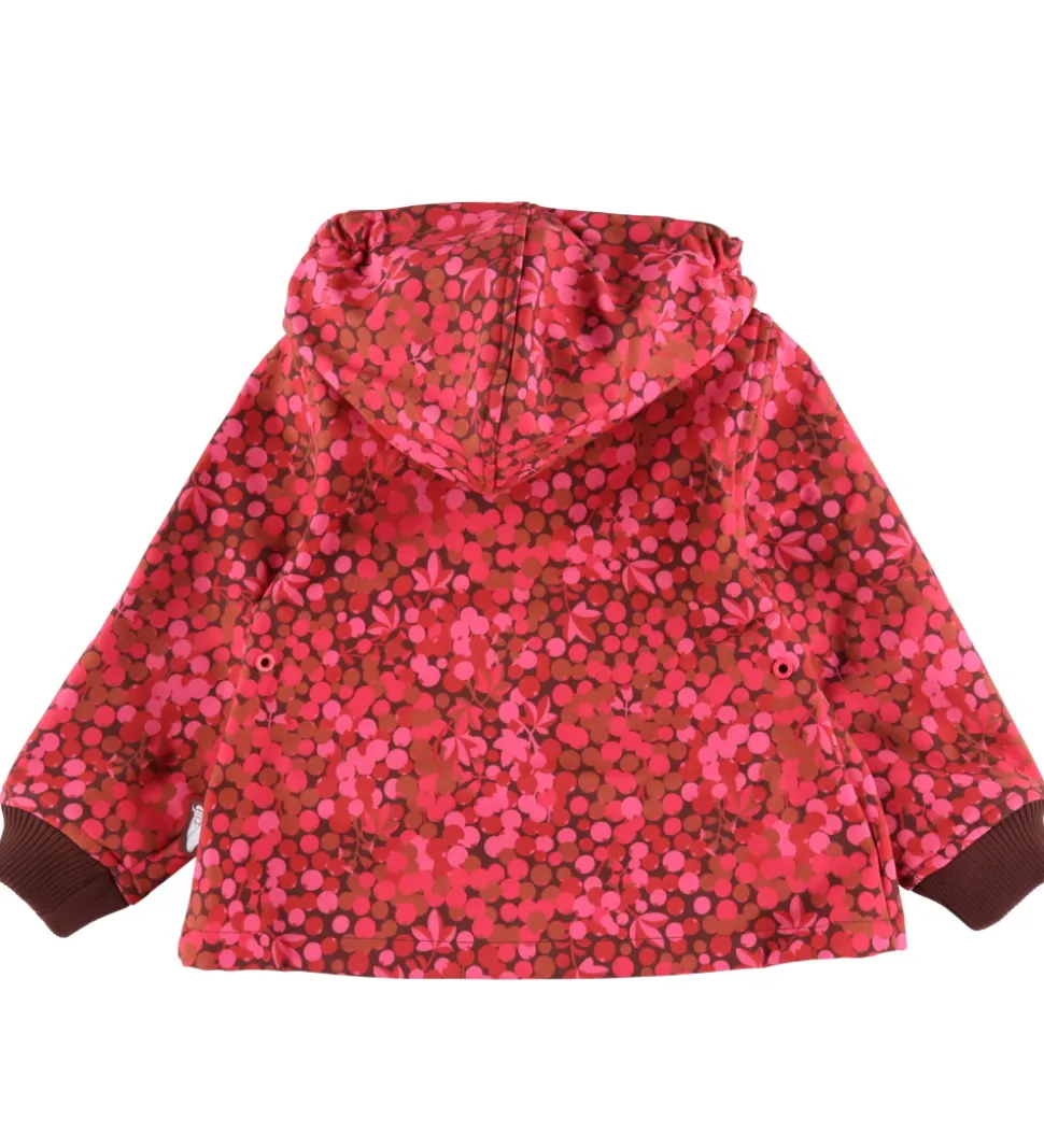 Danefæ Softshelljakke m. Fleece - Danelaerke - Bright Pink Berry