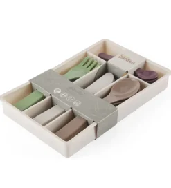 Dantoy Bestikkasse - Green Garden - 17 Dele