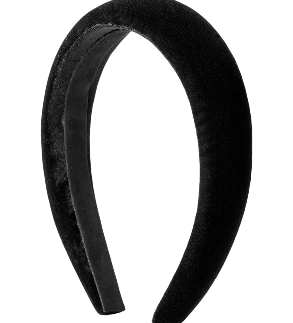 DAY ET Hårbøjle - Velour - Sort