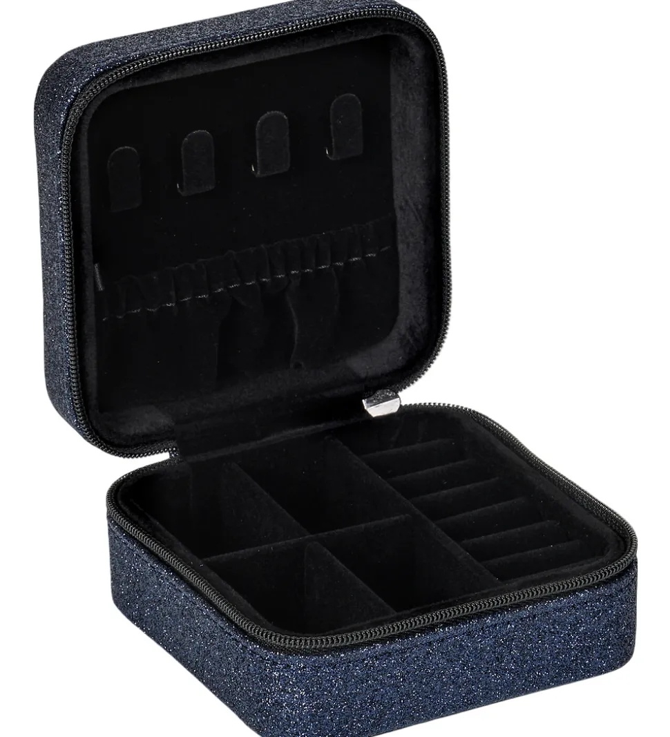 DAY ET Smykkeskrin - Glitter Jewelry Square - Navy Blazer
