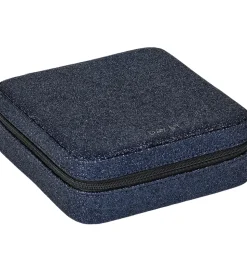 DAY ET Smykkeskrin - Glitter Jewelry Square Big - Navy Blazer