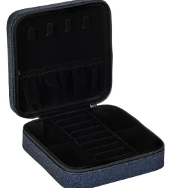 DAY ET Smykkeskrin - Glitter Jewelry Square Big - Navy Blazer