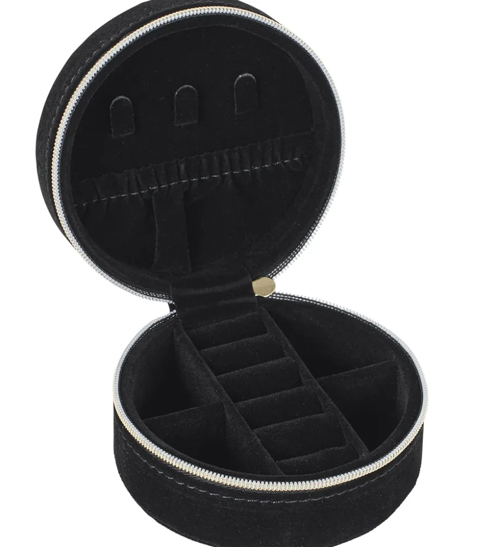DAY ET Smykkeskrin - Jewlery Zip - Fløjl - Sort