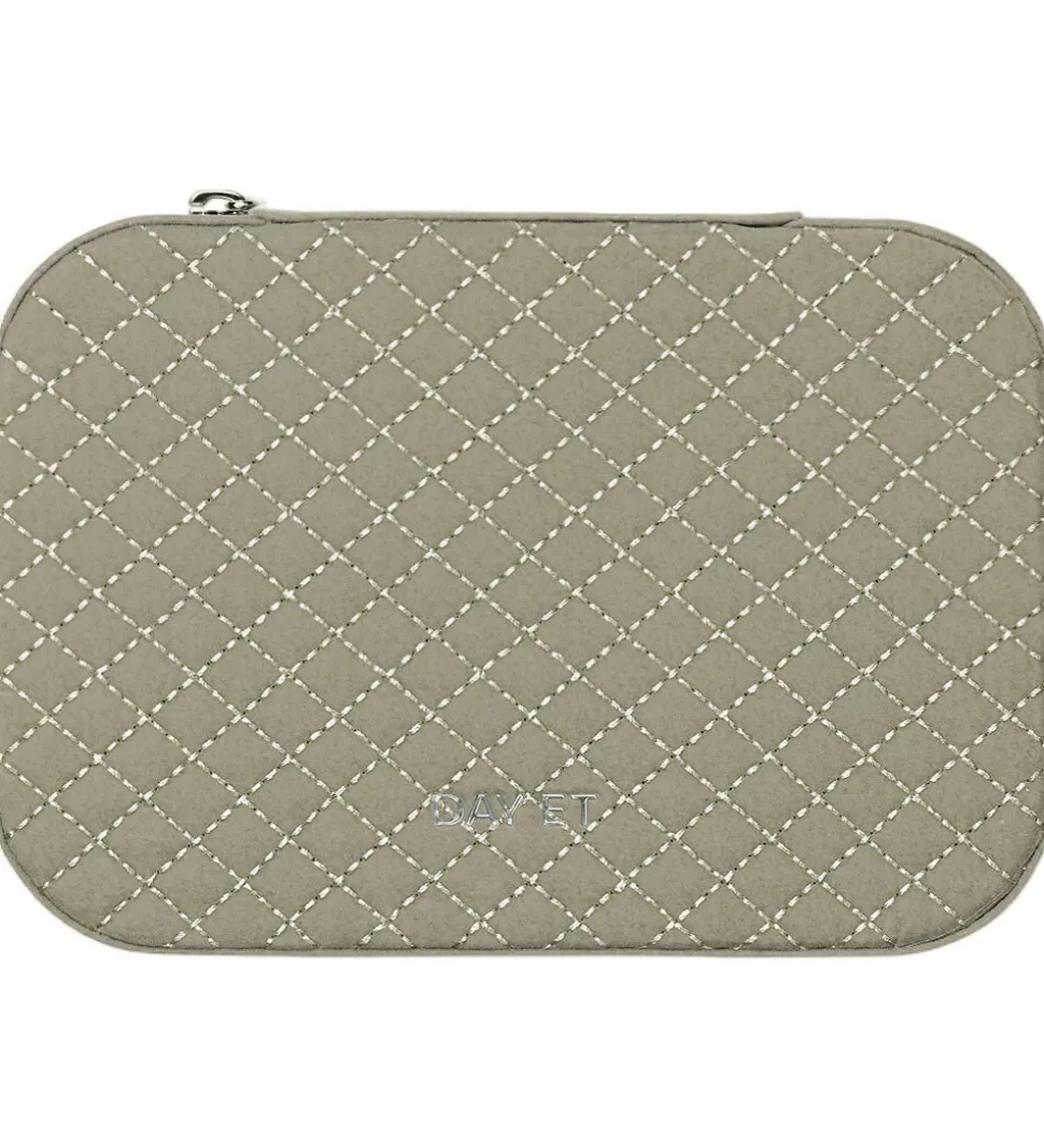DAY ET Smykkeskrin - Q Jewelry Zip Box - Cobbelstone