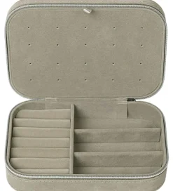 DAY ET Smykkeskrin - Q Jewelry Zip Box - Cobbelstone