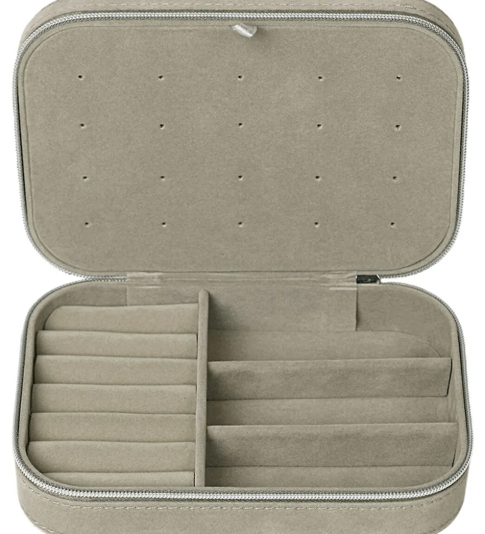 DAY ET Smykkeskrin - Q Jewelry Zip Box - Cobbelstone