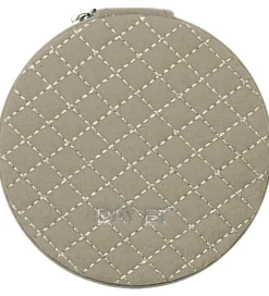 DAY ET Smykkeskrin - Q Jewelry Zip Round - Cobbelstone