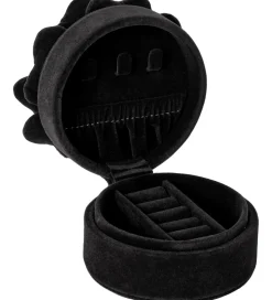 DAY ET Smykkeskrin - Velvet Flower Jewelry Round - Sort