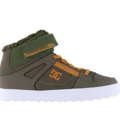 DC Vinterstøvler - Pure High-Top - Olive/Off White