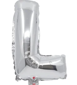 Decorata Party Foileballon - 33 cm - L - Sølv
