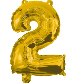 Decorata Party Foileballon - 85 cm - No 2 - Guld