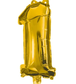 Decorata Party Foileballon - 85 cm - No 1 - Guld