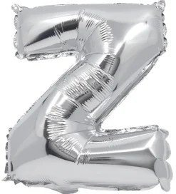 Decorata Party Foileballon - 30 cm - Z - Sølv