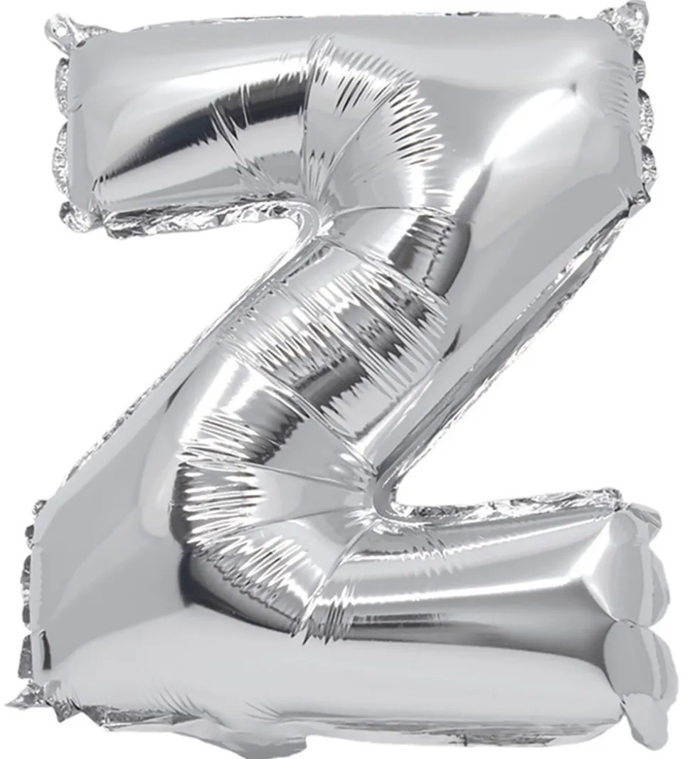 Decorata Party Foileballon - 30 cm - Z - Sølv