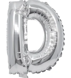 Decorata Party Foileballon - 32 cm - D - Sølv