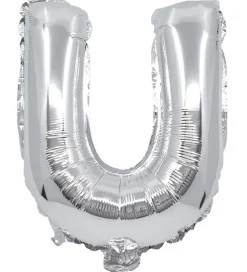 Decorata Party Foileballon - 31 cm - U - Sølv