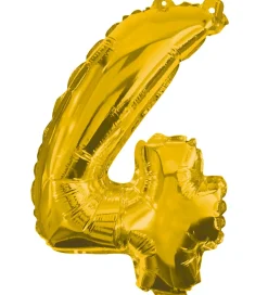 Decorata Party Foileballon - 85 cm - No 4 - Guld