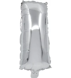Decorata Party Foileballon - 33 cm - I - Sølv