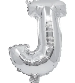 Decorata Party Foileballon - 31 cm - J - Sølv