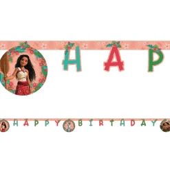 Decorata Party Happy Birthday Banner - Moana II