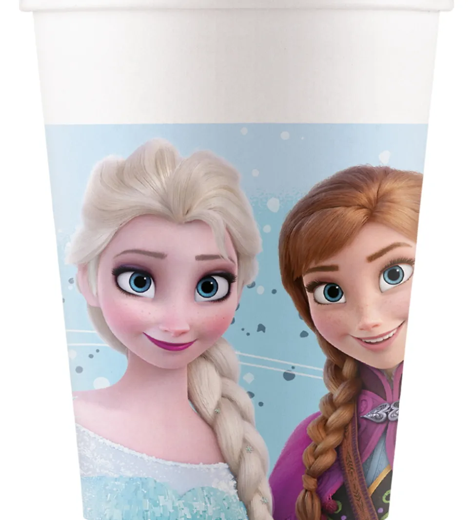 Decorata Party Papkrus - 8-pak - 200 ml - Frozen Idyllic Wonder