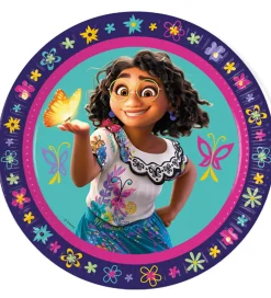 Decorata Party Paptallerkner - 8-pak - 23 cm - Encanto