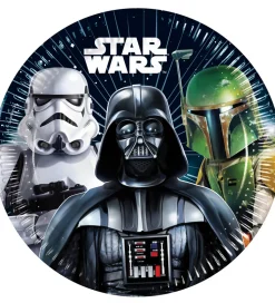Decorata Party Paptallerkner - 8-pak - 23 cm - Star Wars Galaxy