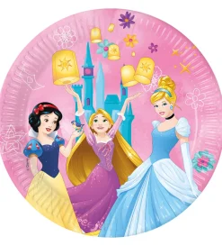 Decorata Party Paptallerkner - 8-pak - 23 cm - Princess Live You