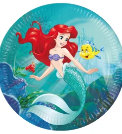 Decorata Party Paptallerkner - 8-pak - 23 cm - Ariel Curious