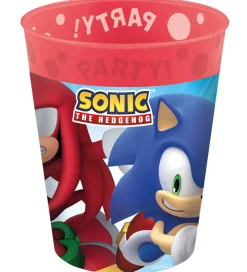 Decorata Party Plastikkopper - 4-pak - 250 ml - Sonic Speed