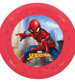 Decorata Party Plastiktallerkner - 4-pak - 21 cm - Spider-Man Cr