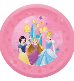 Decorata Party Plastiktallerkner - 4-pak - 21 cm - Princess Live