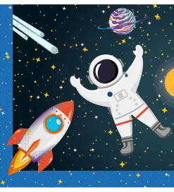 Decorata Party Servietter - 20-pak - 33x33 cm - Rocket Space