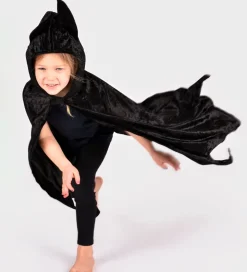 Den Goda Fen Udklædning - Flagermus Kappe - Sort