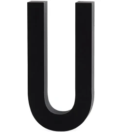 Design Letters Alubogstav - U - Sort