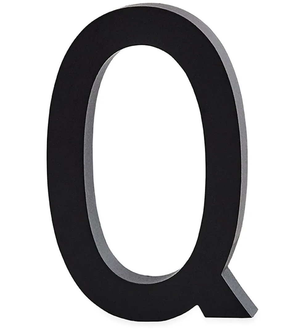 Design Letters Alubogstav - Q - Sort