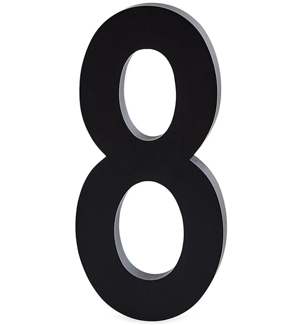 Design Letters Alutal - 8 - Sort