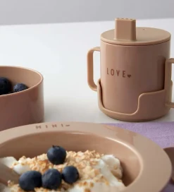 Design Letters Dyb Tallerken - Mini Favourite - Beige