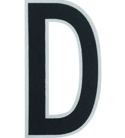 Design Letters Klistermærke - Mobil - D - 5cm - Black