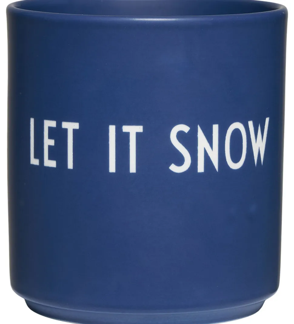Design Letters Kop - Favourite - Let It Snow - Midnight Blue
