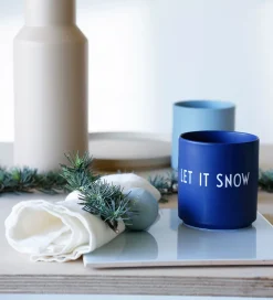 Design Letters Kop - Favourite - Let It Snow - Midnight Blue