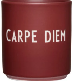 Design Letters Kop - Mini - Carpe Diem - Syrrah Burgundy