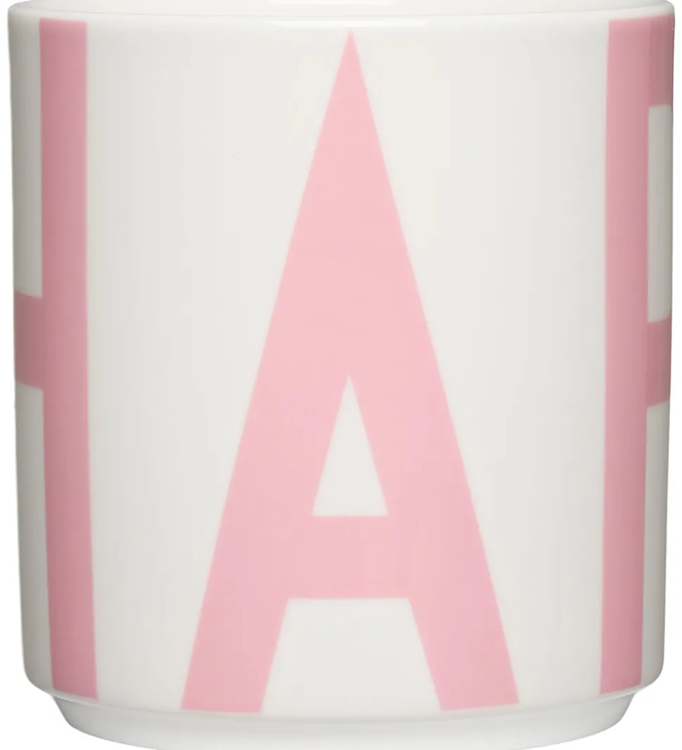 Design Letters Kop - XL Vintage ABC - Happy - Creole Pink