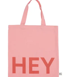 Design Letters Shopper - Hey - Soft Red