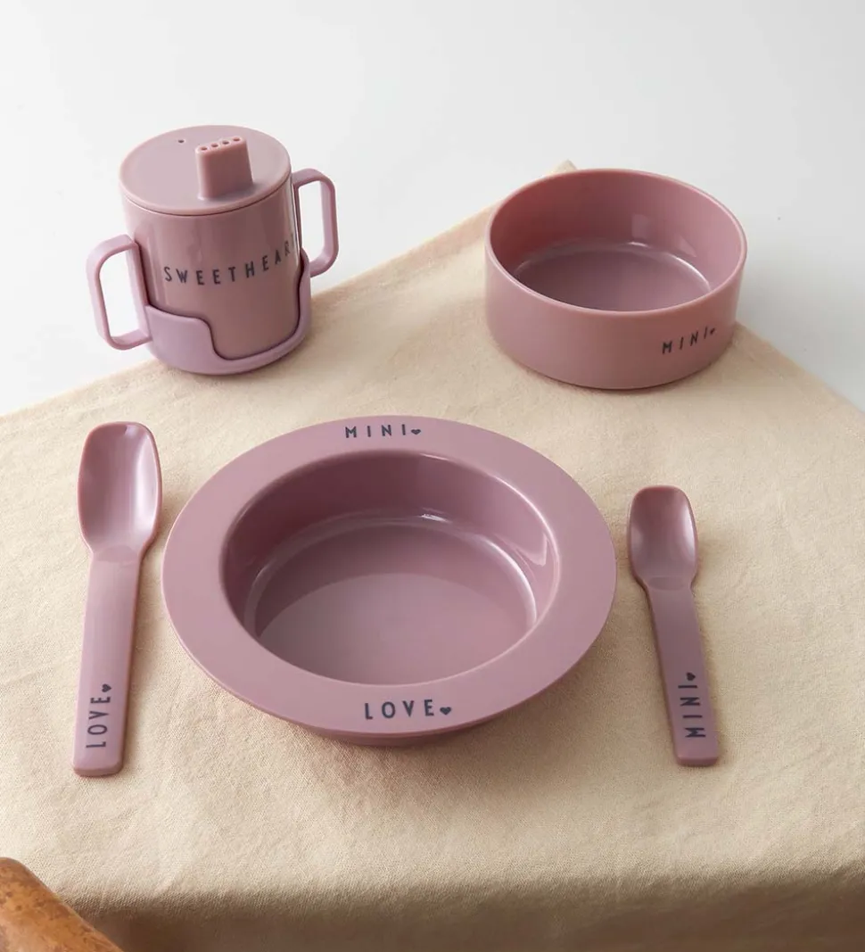 Design Letters Skeer - 4-pak - Mini Favourite - Lavendel/Beige