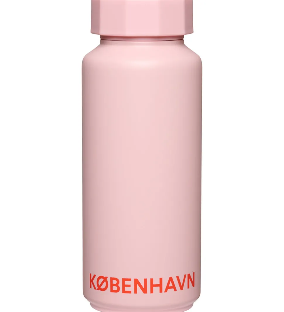 Design Letters Termoflaske - 500 ml - København - Creole Pink